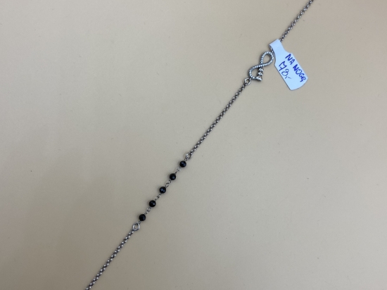 Srebrna Bransoletka Na Kostkę Próby 925 G20349