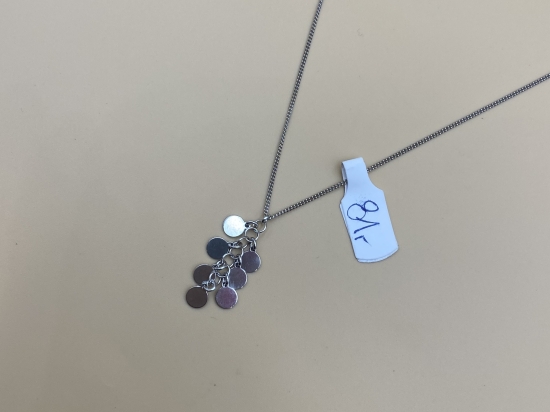 Piękna Srebrna Celebrytka próby 925 G20461