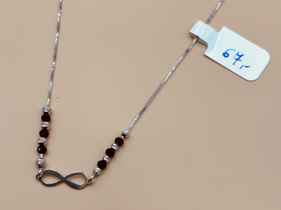 Piękna Srebrna Celebrytka próby 925 G20818