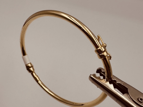 Złota Sztywna Bransoletka Próby 585(14K) t42d2376