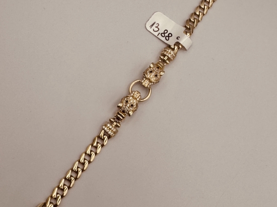 Złota Bransoletka Próby 585(14K) T48C2516