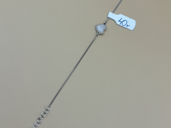 Piękna Srebrna Bransoletka próby 925 G20533