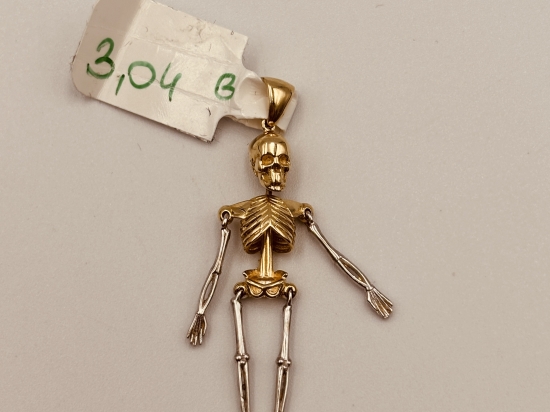 Piękna Złota Zawieszka próby 585(14K) T8B2605
