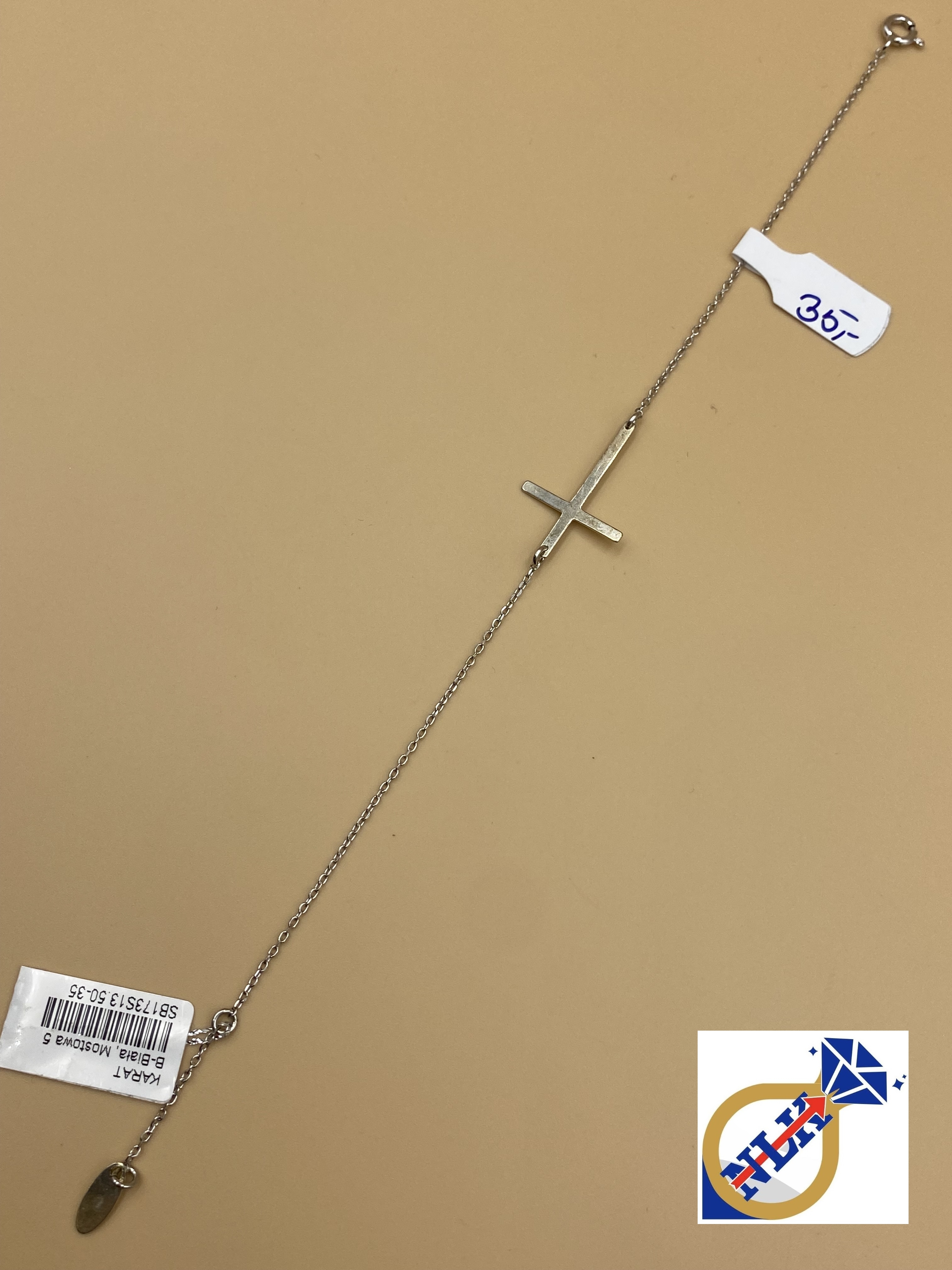 Piękna Srebrna Bransoletka próby 925 G20479