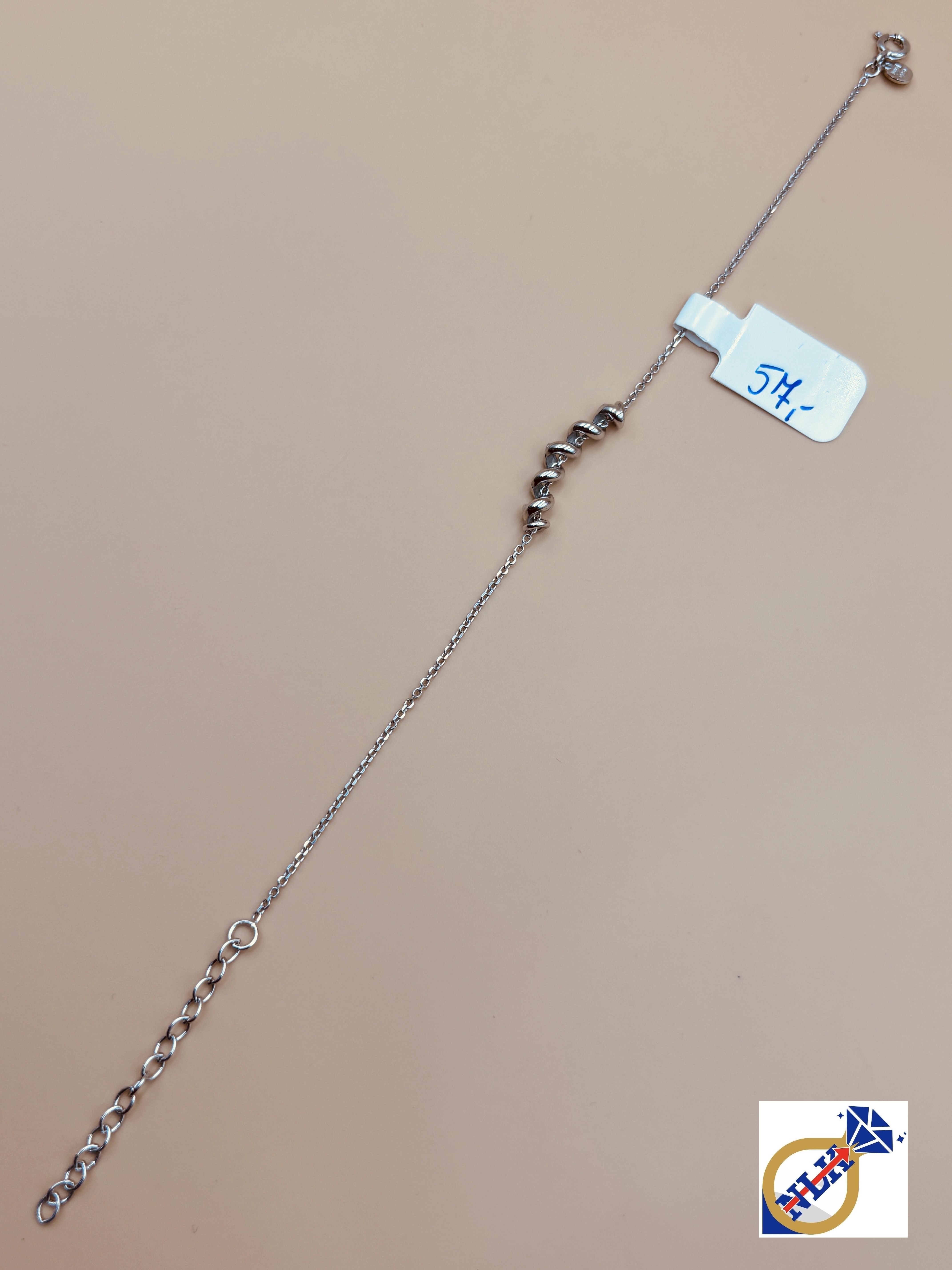 Piękna Srebrna Bransoletka próby 925 G20734