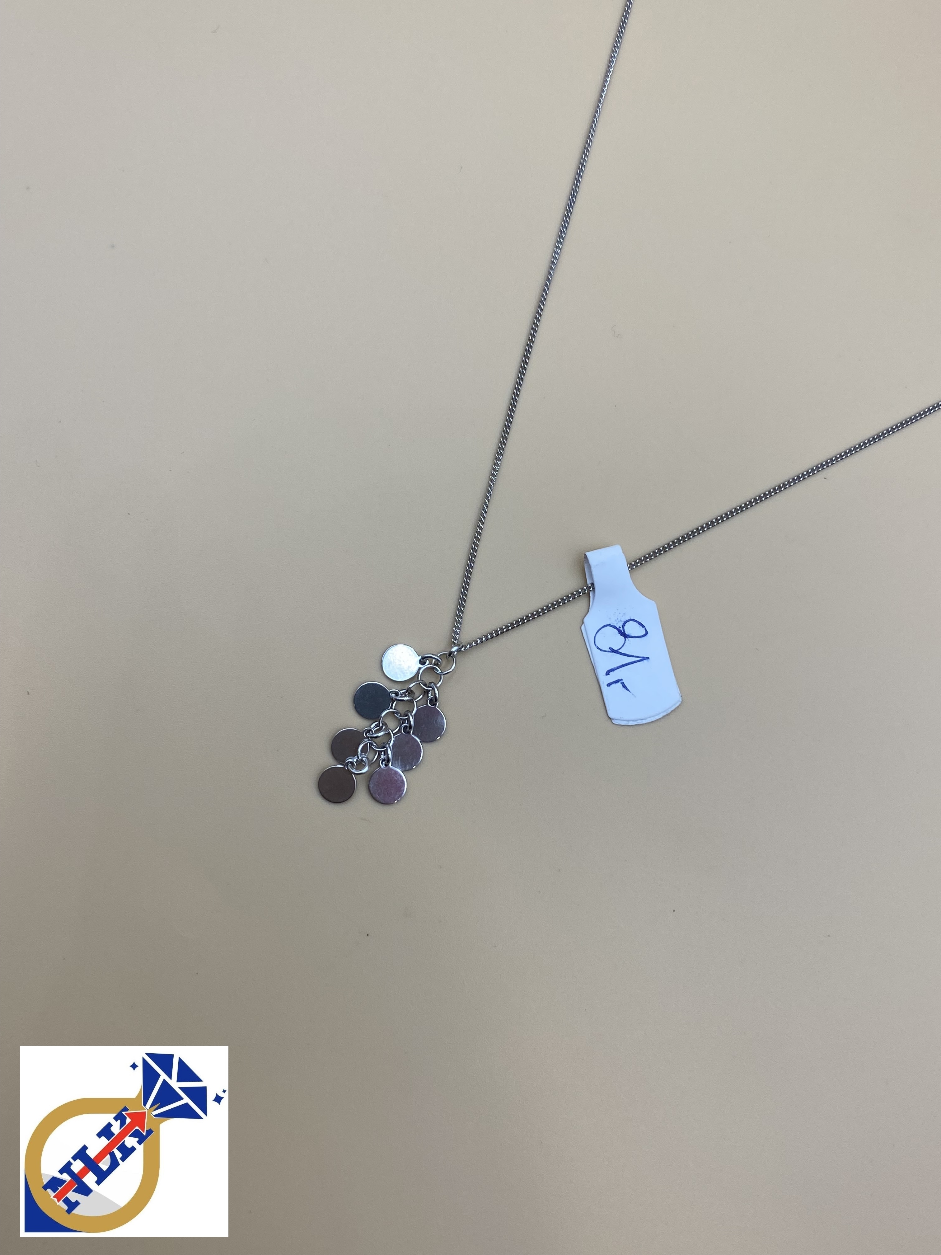 Piękna Srebrna Celebrytka próby 925 G20461
