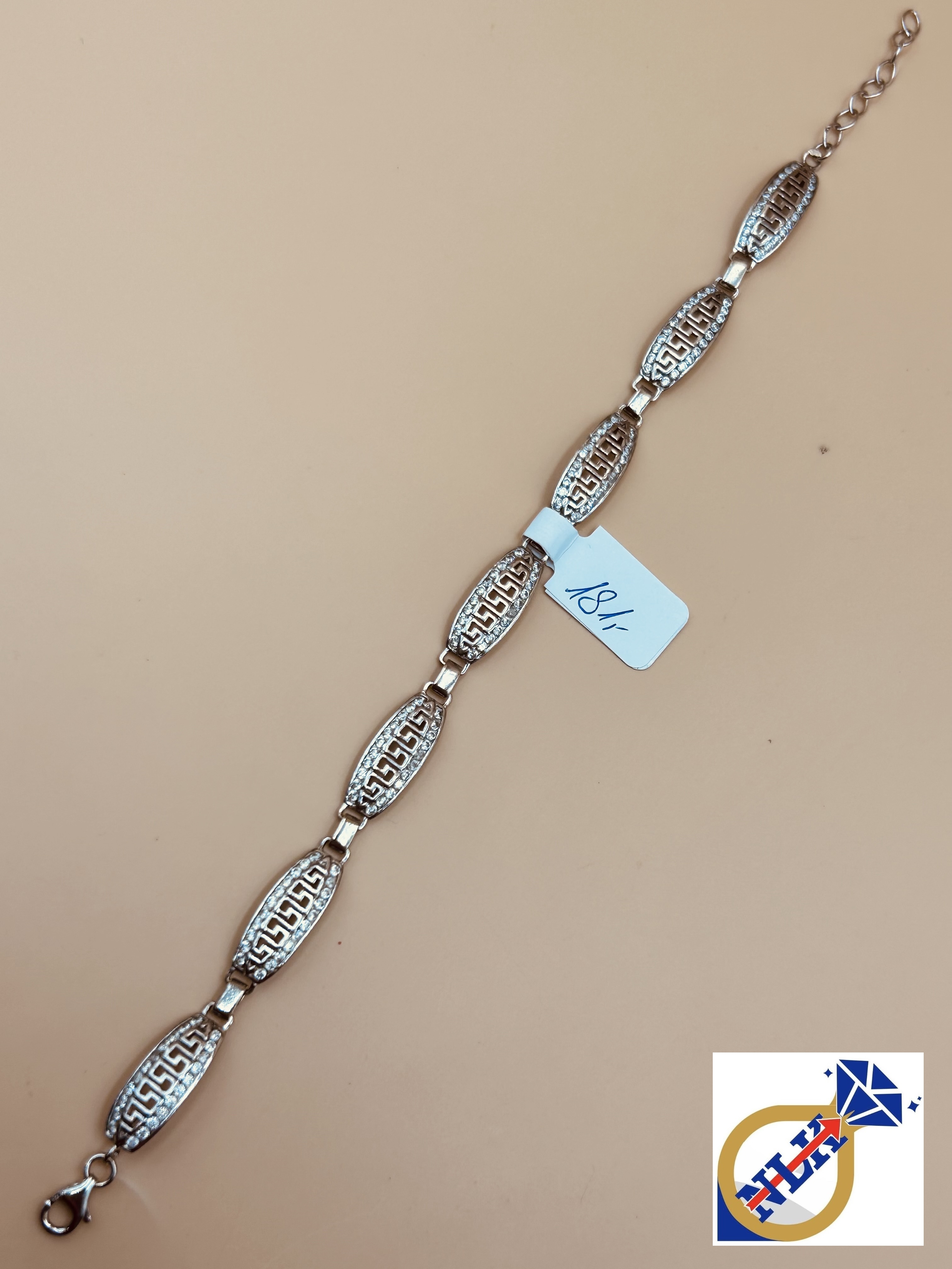 Piękna Srebrna Bransoletka próby 925 G20976