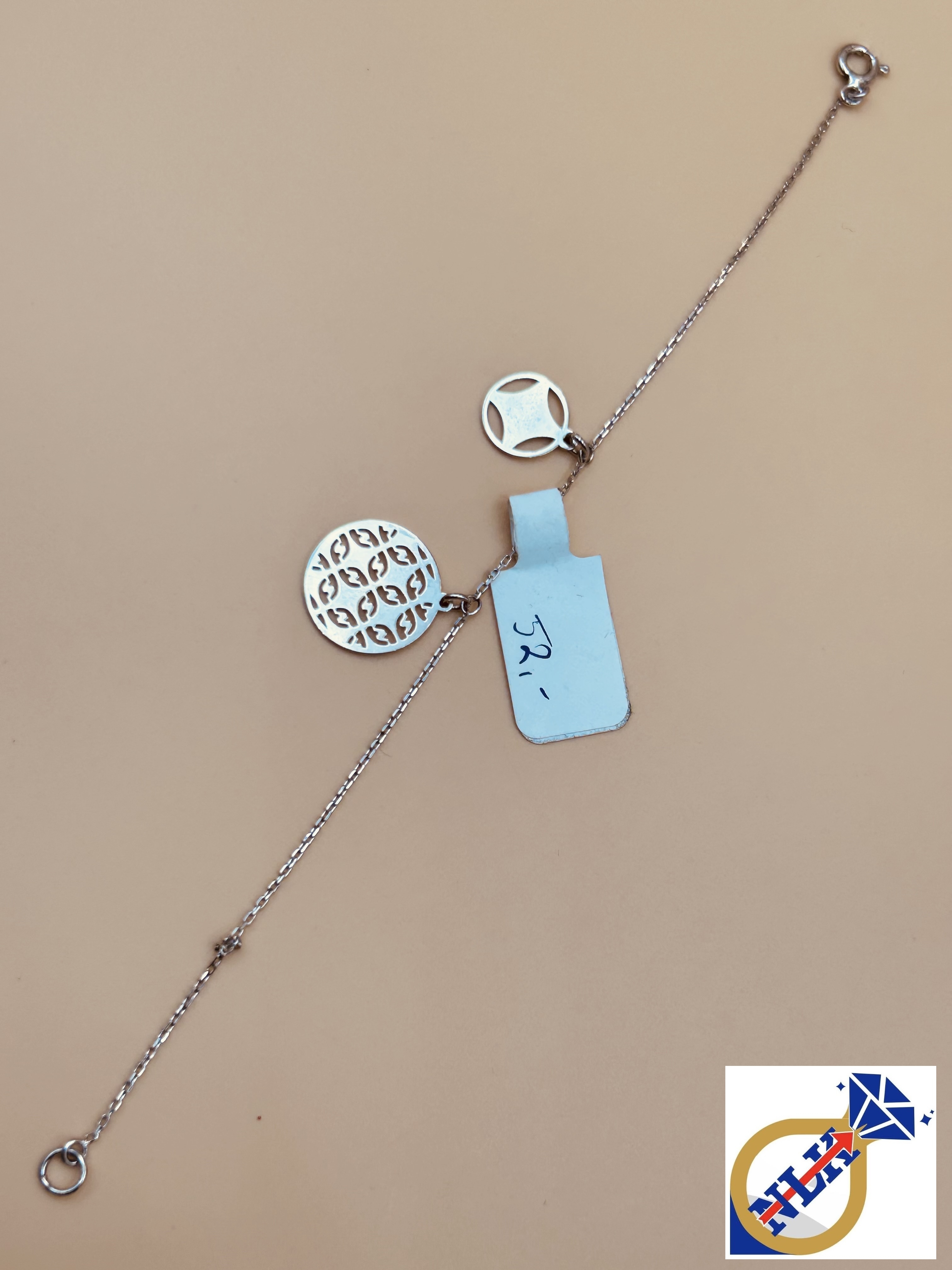 Piękna Srebrna Bransoletka próby 925 G20980