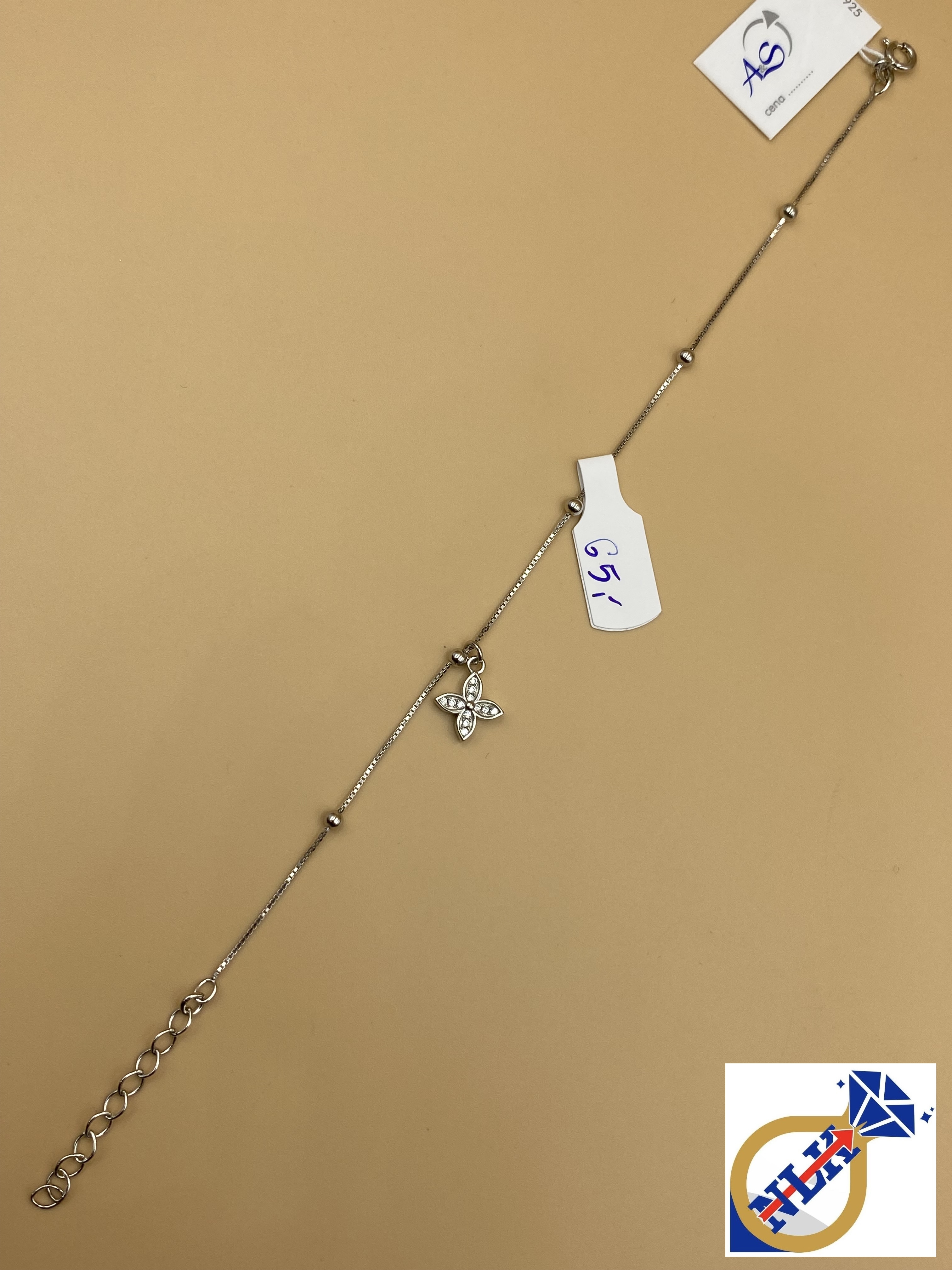 Srebrna Bransoletka Próby 925 G20388