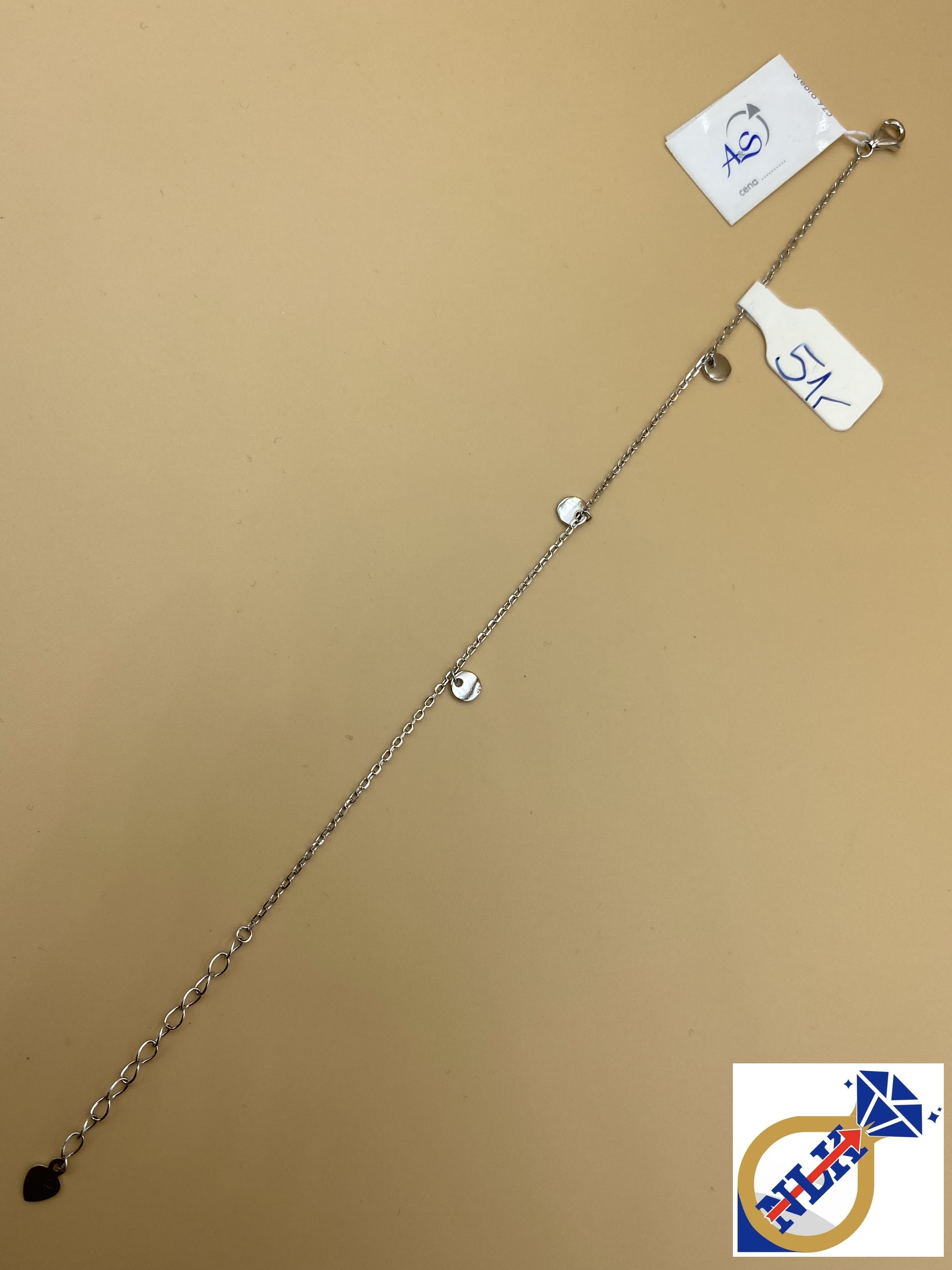 Srebrna Bransoletka Próby 925 G20457