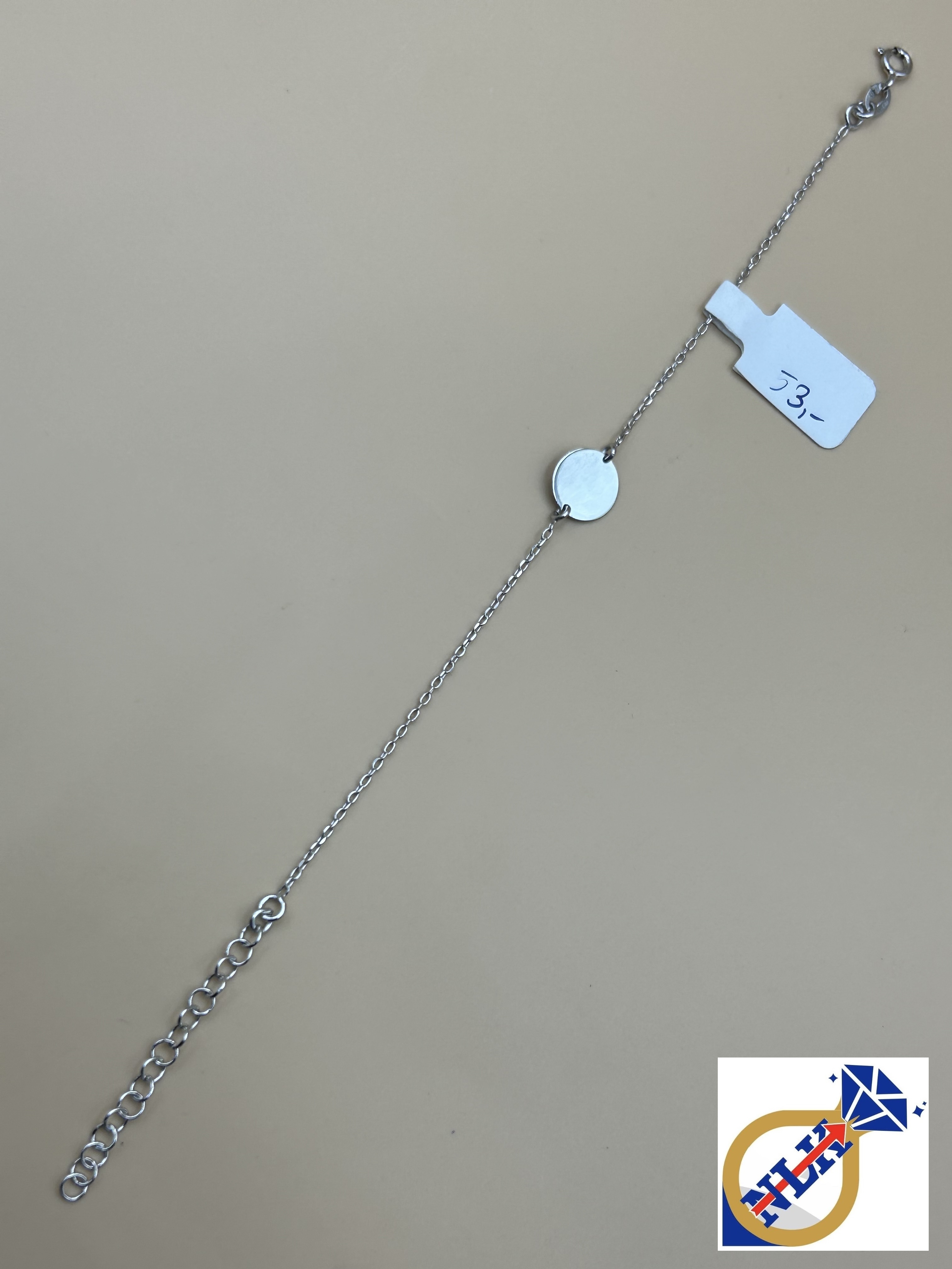 Piękna Srebrna Bransoletka próby 925 G20979