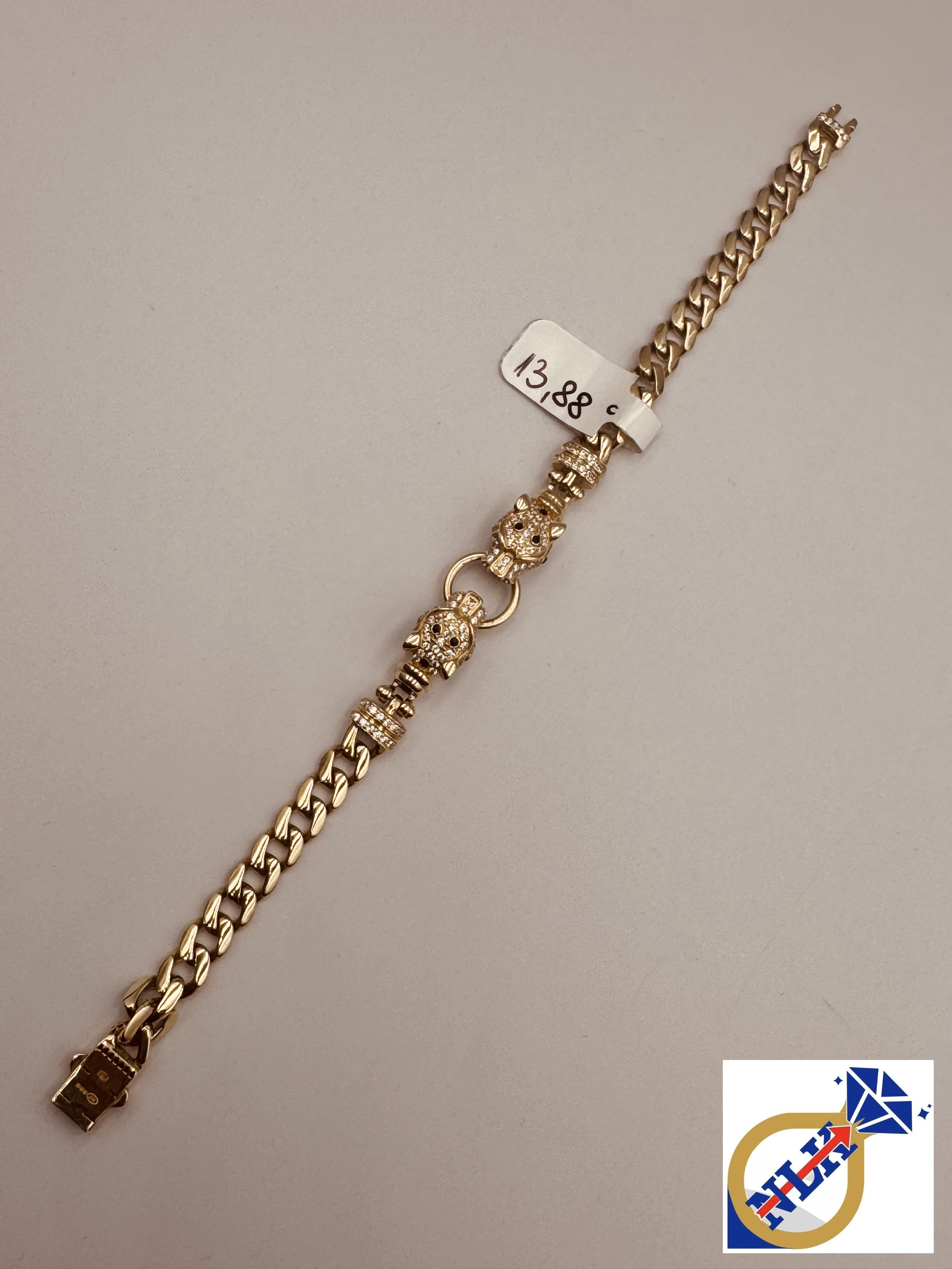 Złota Bransoletka Próby 585(14K) T48C2516