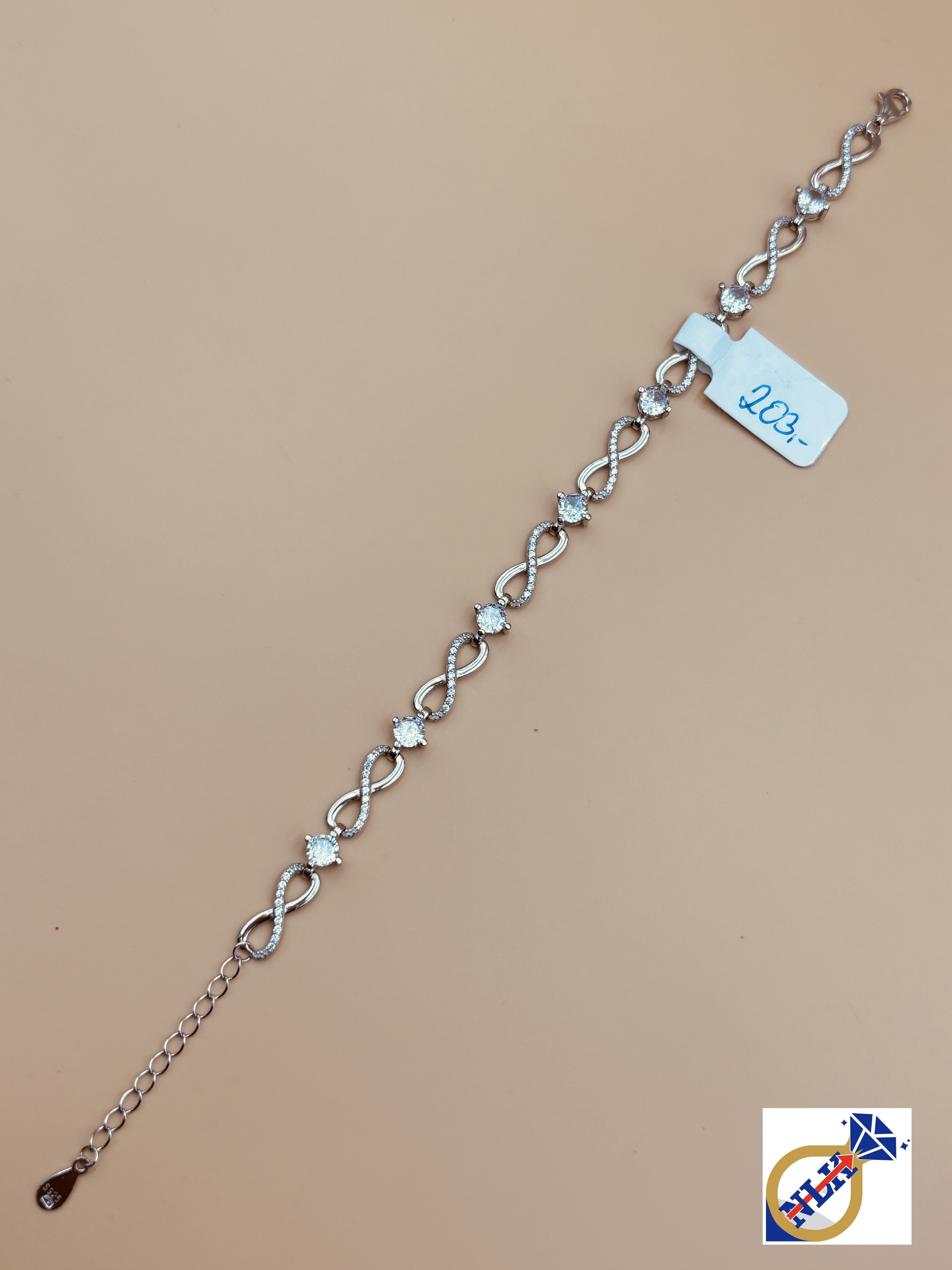Piękna Srebrna Bransoletka Próby 925- G20929