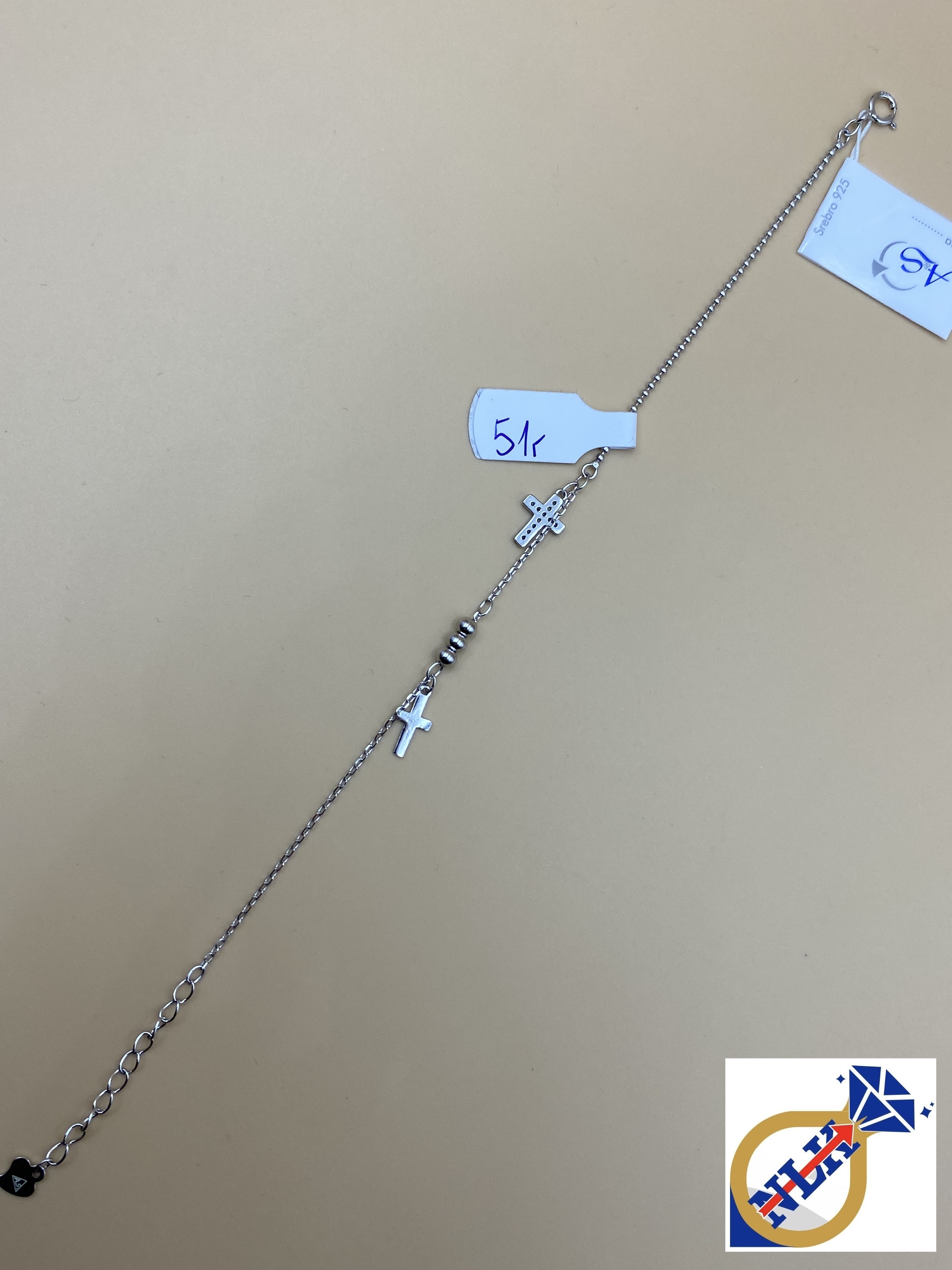 Srebrna Bransoletka Próby 925 G20323