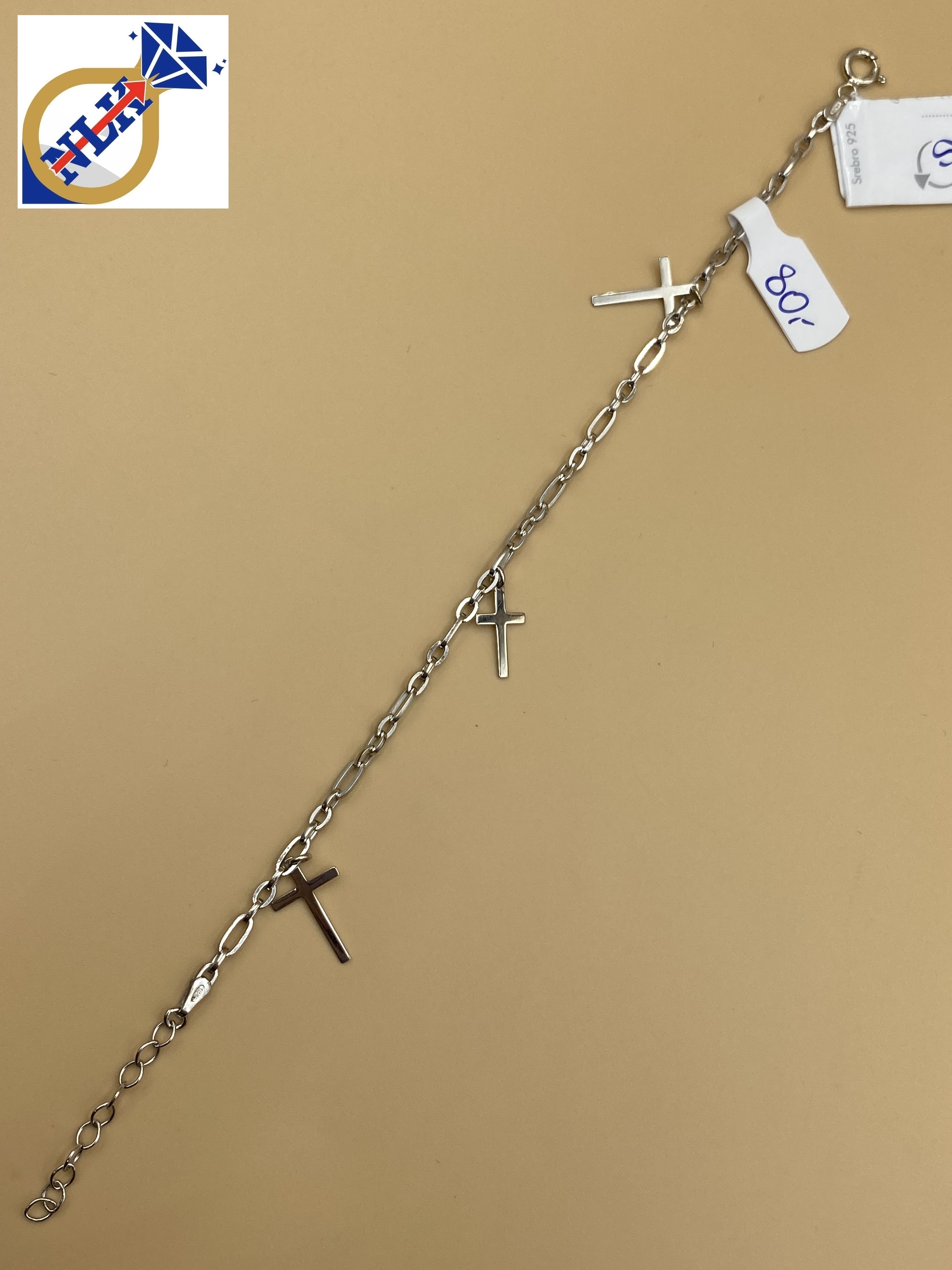 Srebrna Bransoletka Próby 925 G20476