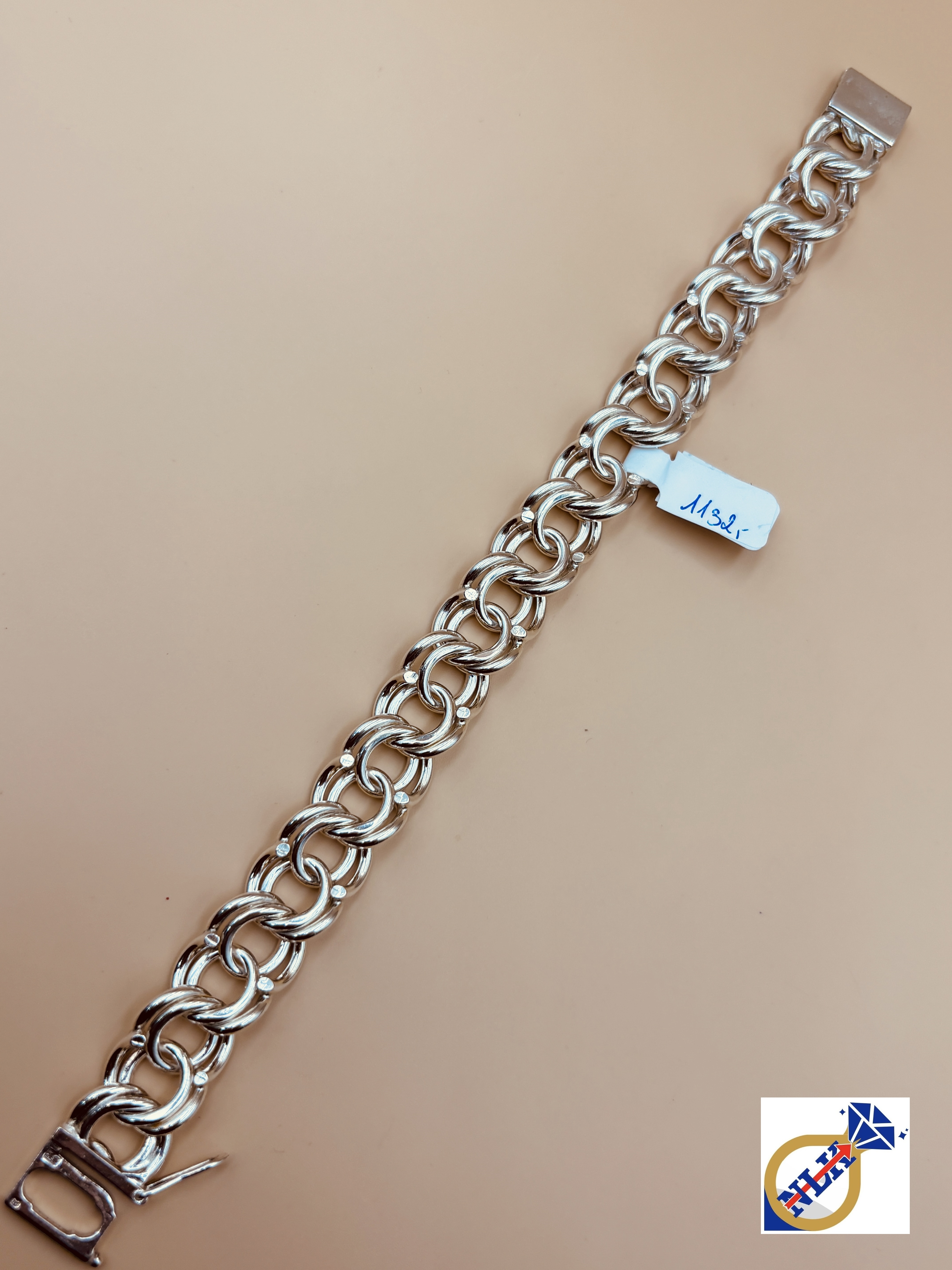 Srebrna Bransoleta Męska próby 925 G20904