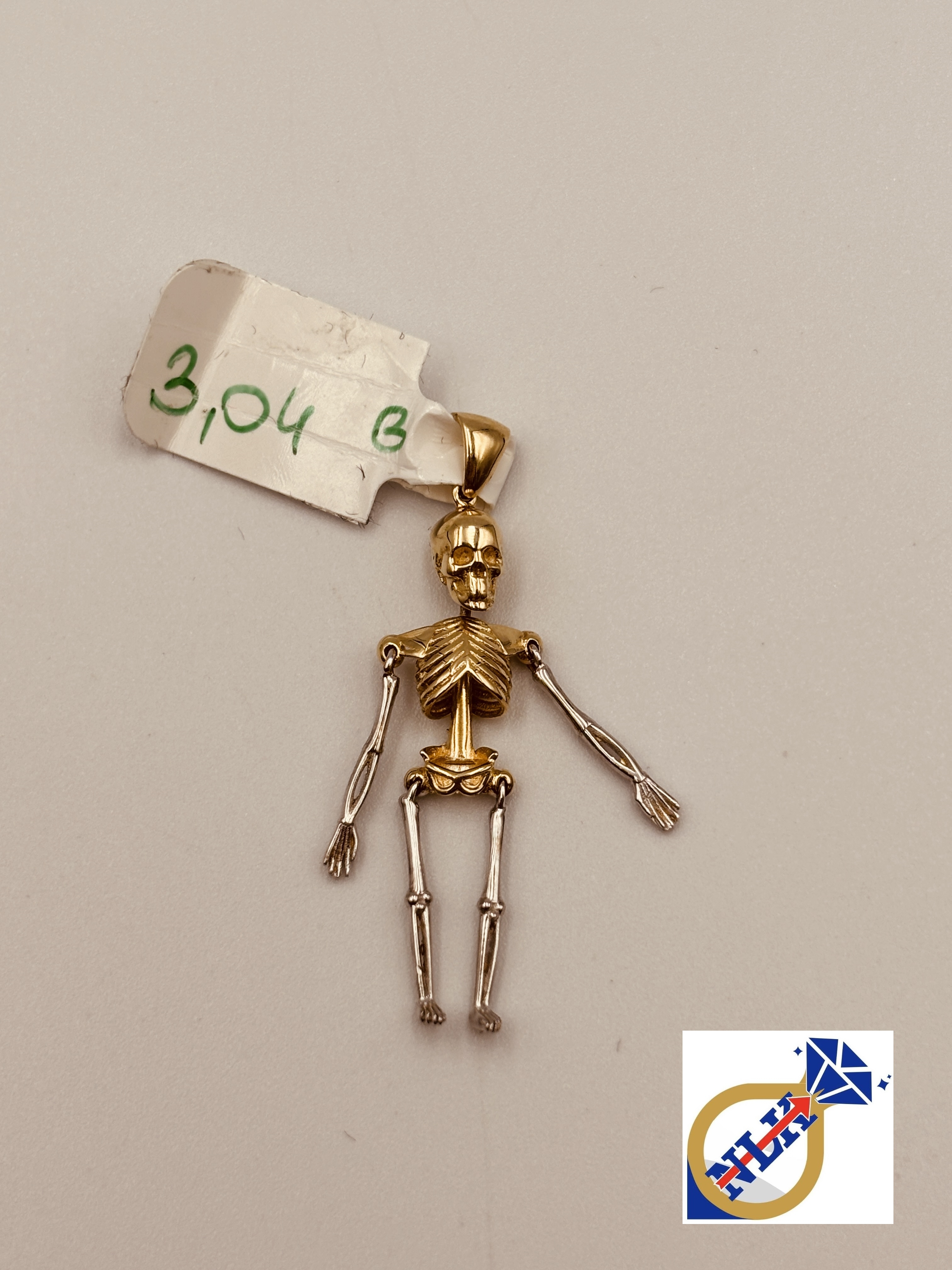 Piękna Złota Zawieszka próby 585(14K) T8B2605
