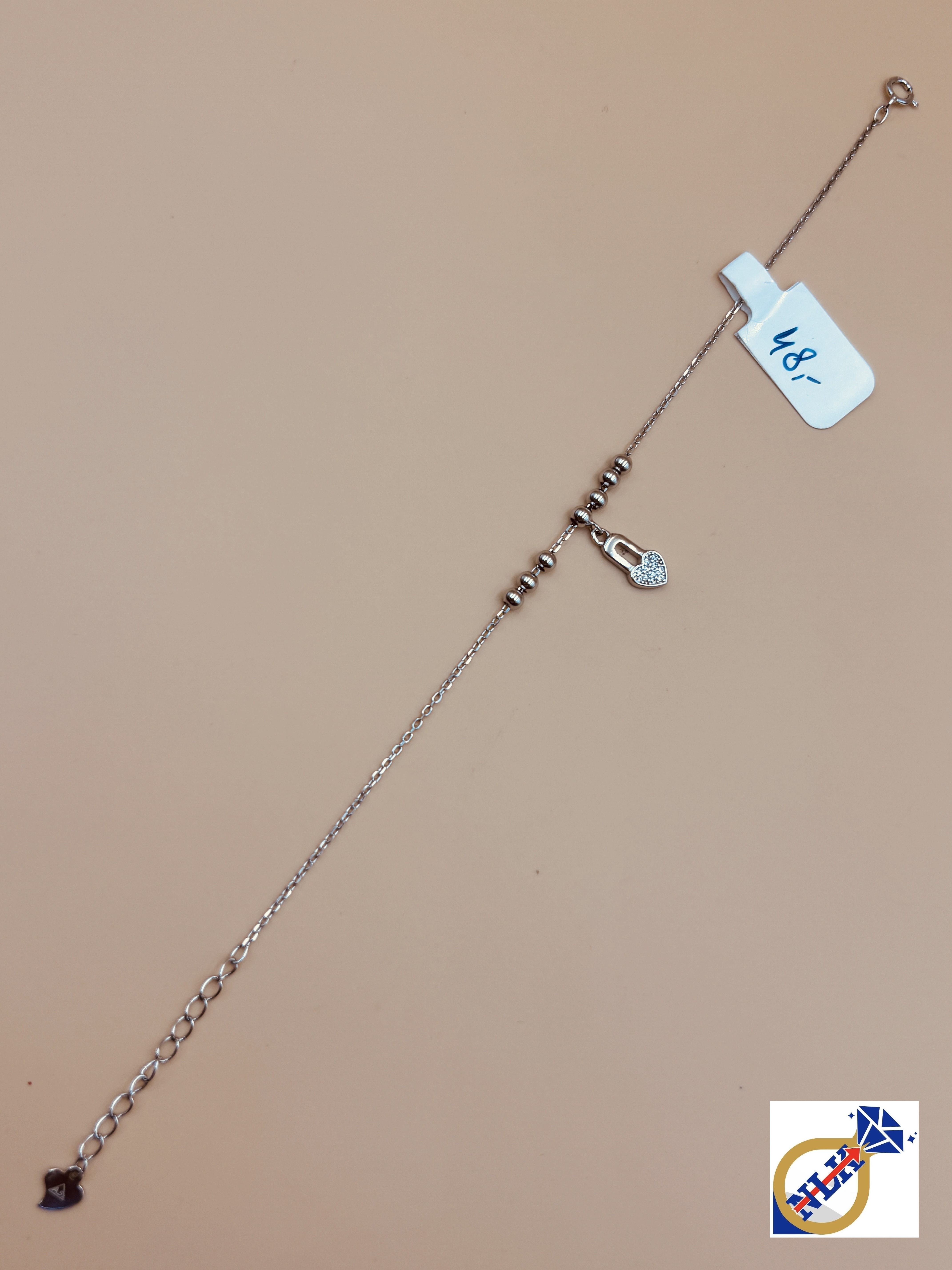 Piękna Srebrna Bransoletka próby 925 G20973