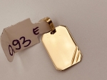 Złota Blaszka próby 585(14K) T8E2606