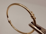 Złota Sztywna Bransoletka Próby 585(14K) t42d2376