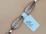 Piękna Srebrna Bransoletka próby 925 G20976